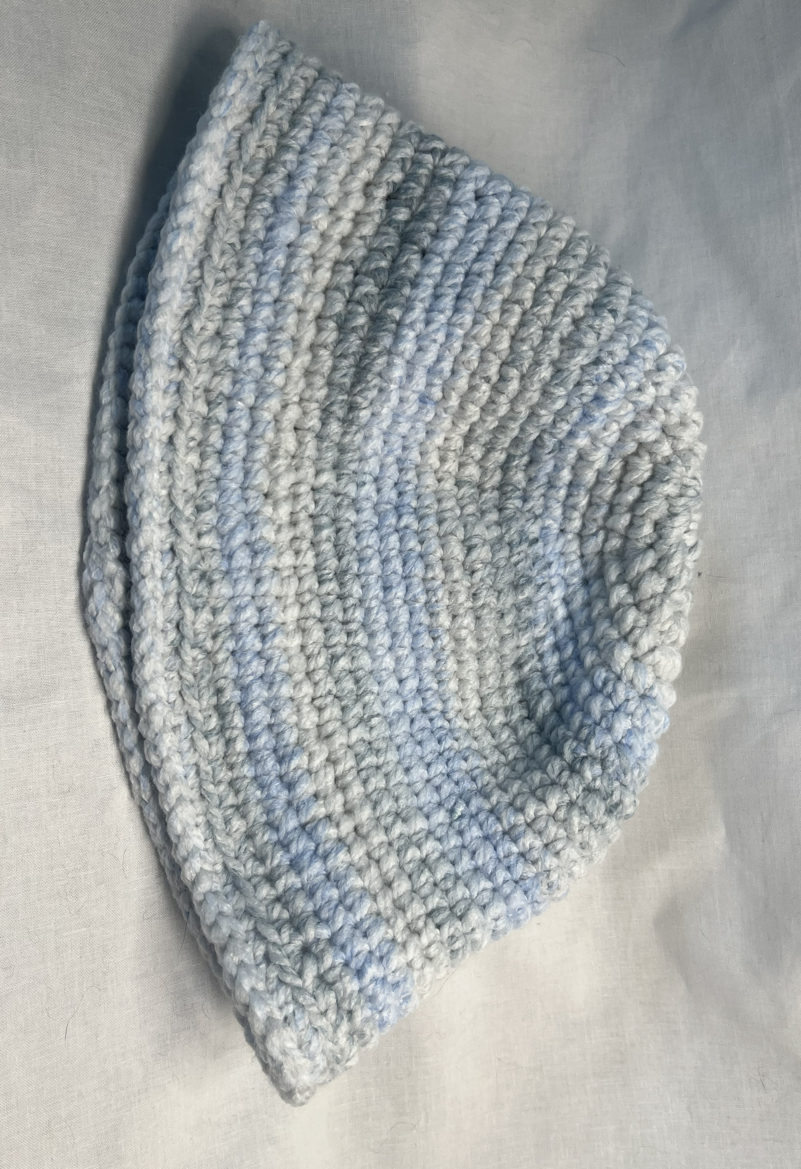Handmade Crochet Bucket Hat Sapphire