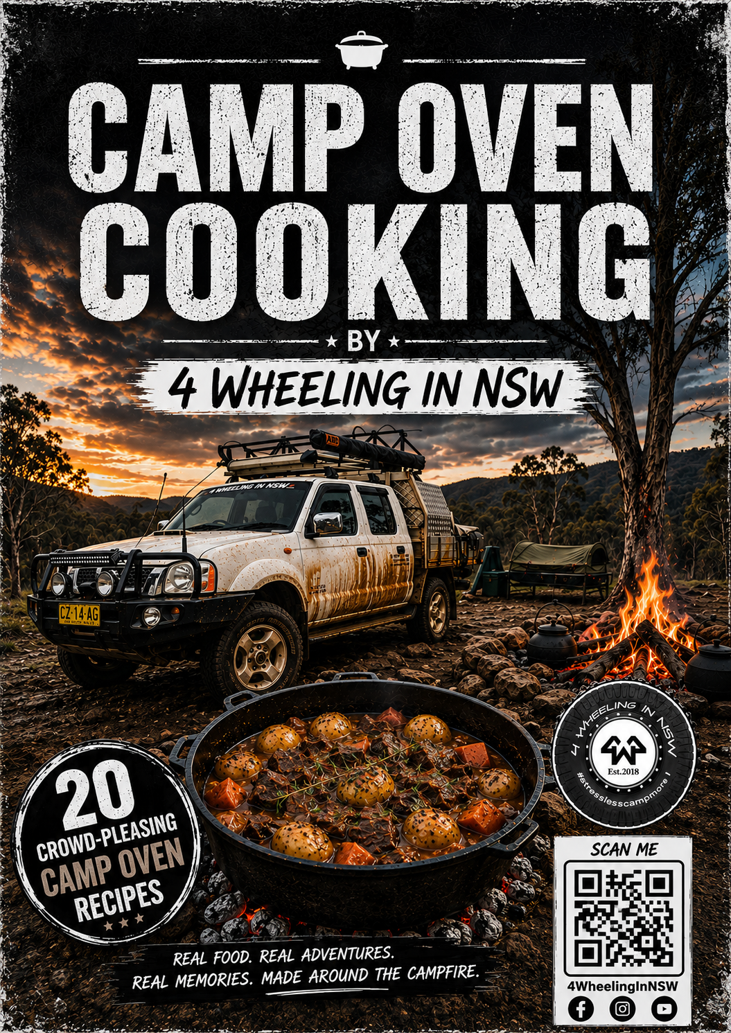 4 Wheeling Camp Cooking e-Book
