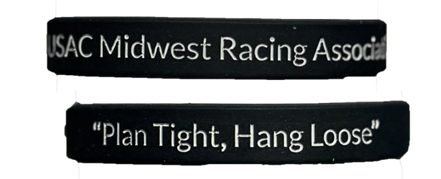 USAC Midwest Racing Association Wristbands