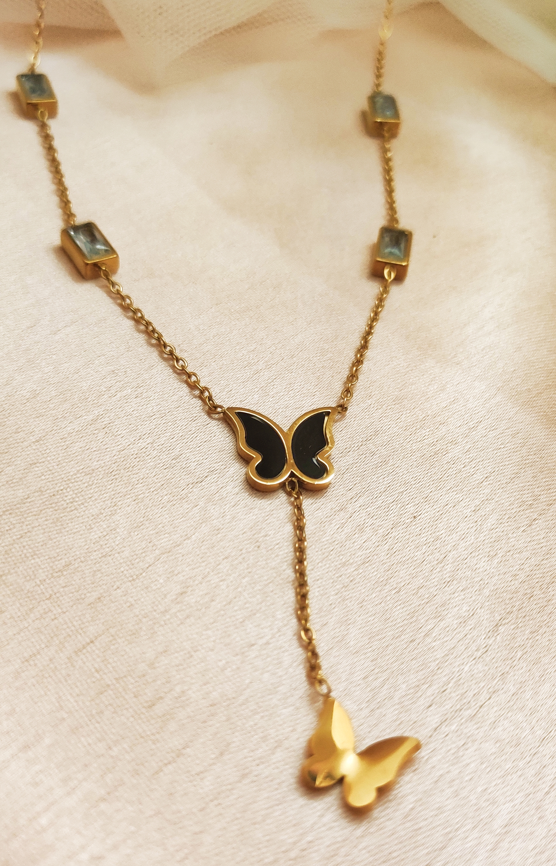 Butterfly Pendant Necklace