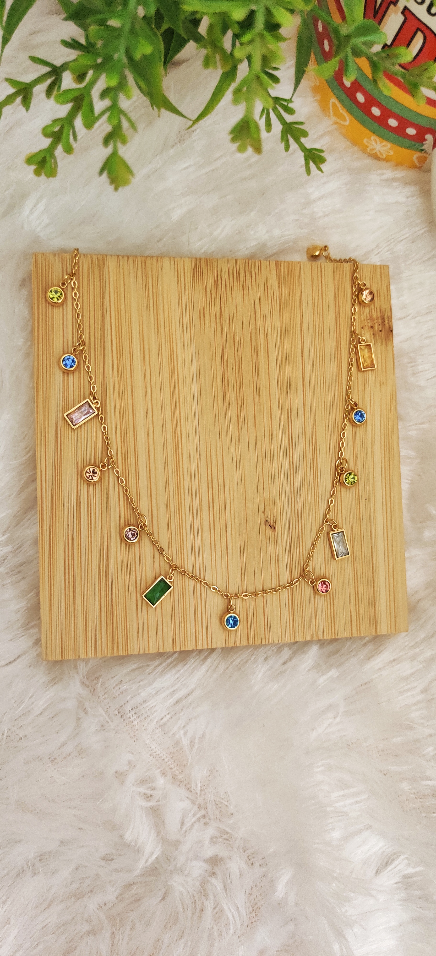 Colorful Charm Necklace
