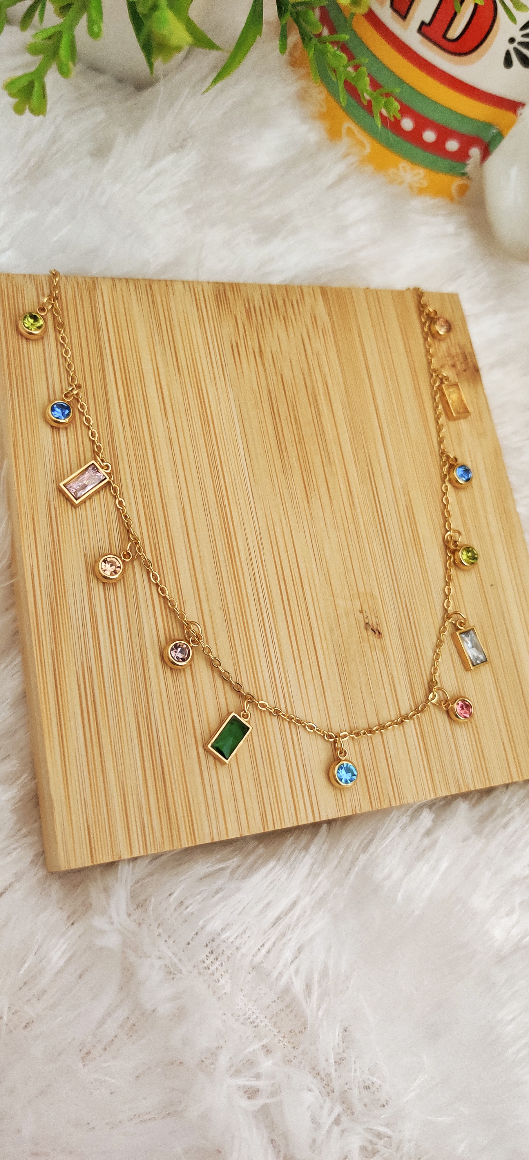 Colorful Charm Necklace