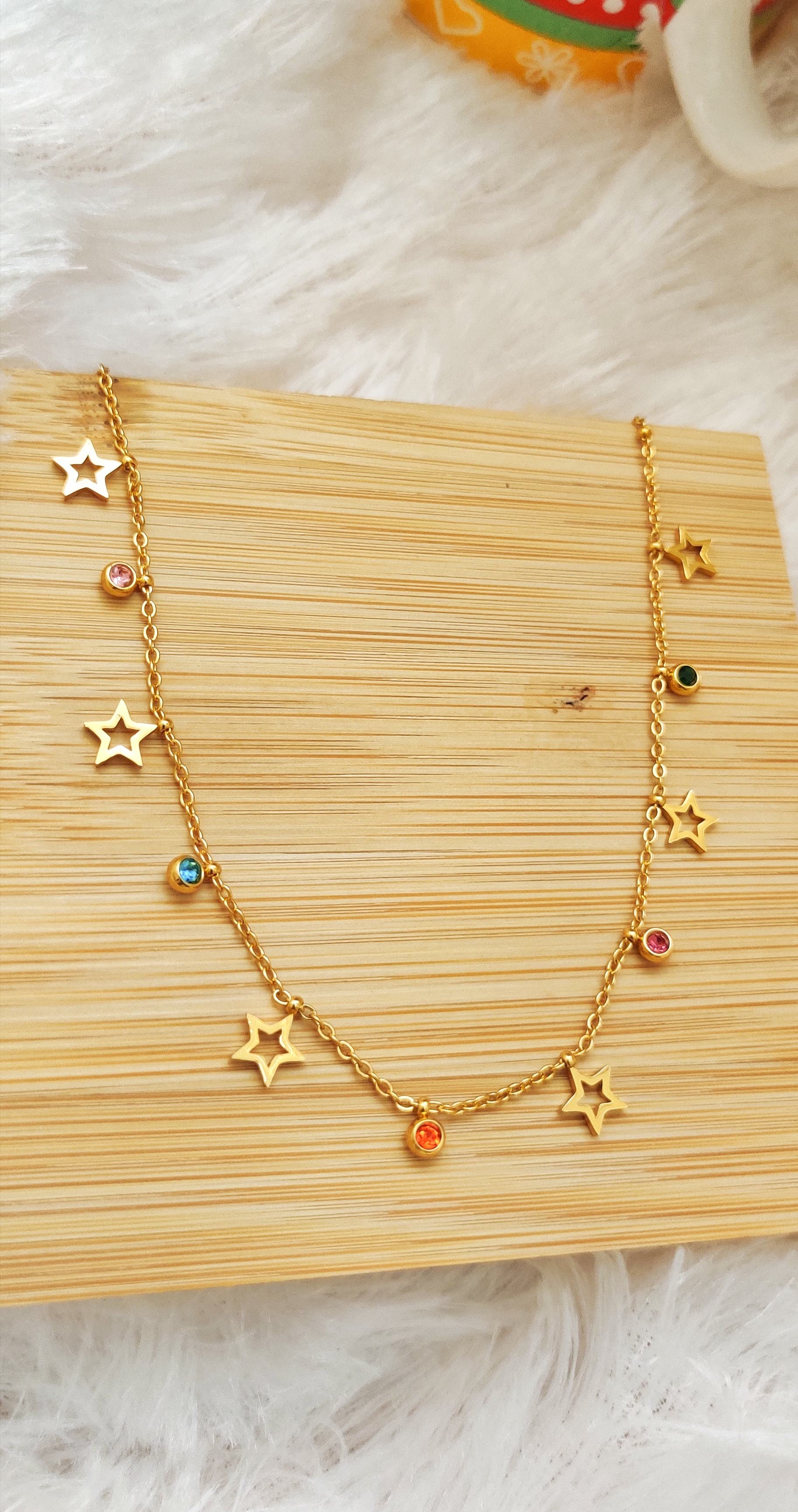 Star Charm Gold Necklace