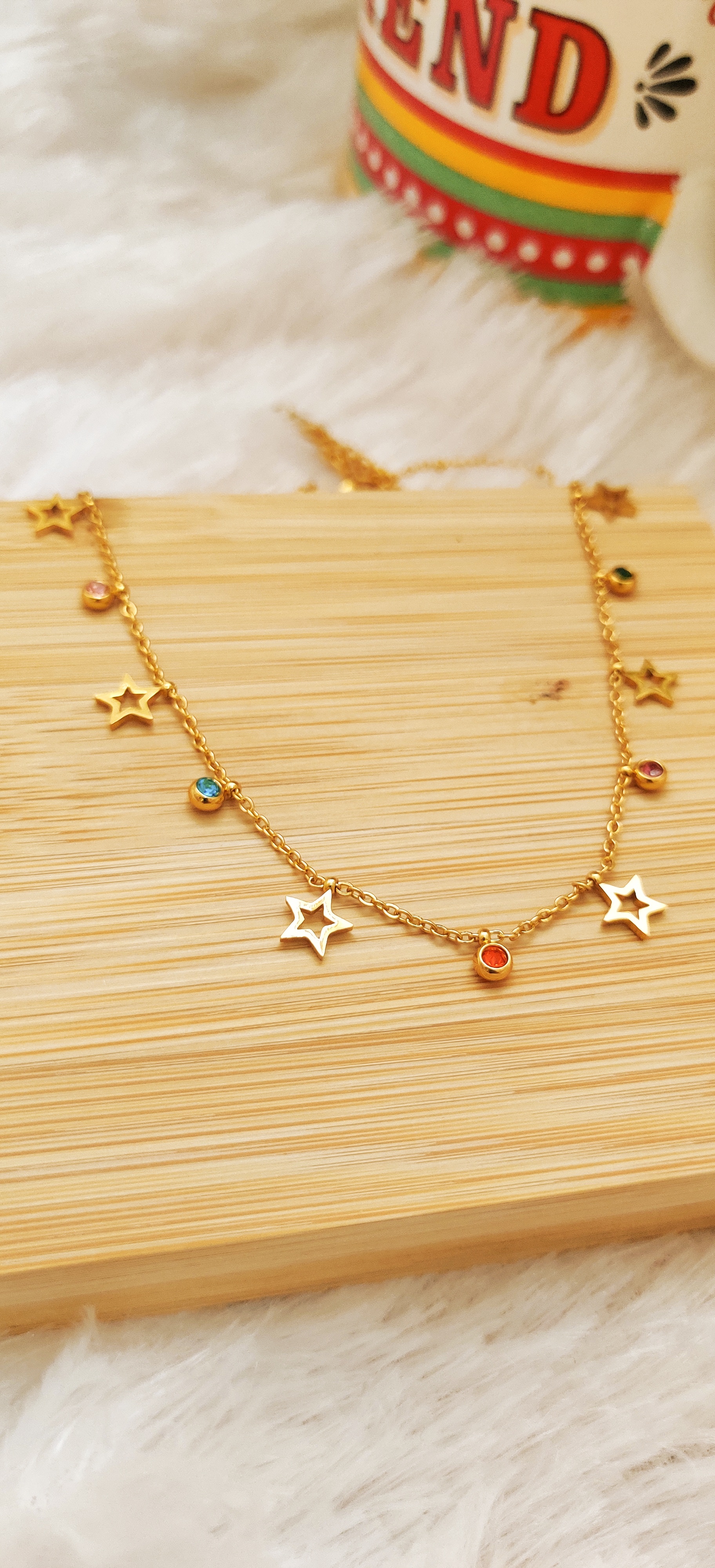 Star Charm Gold Necklace