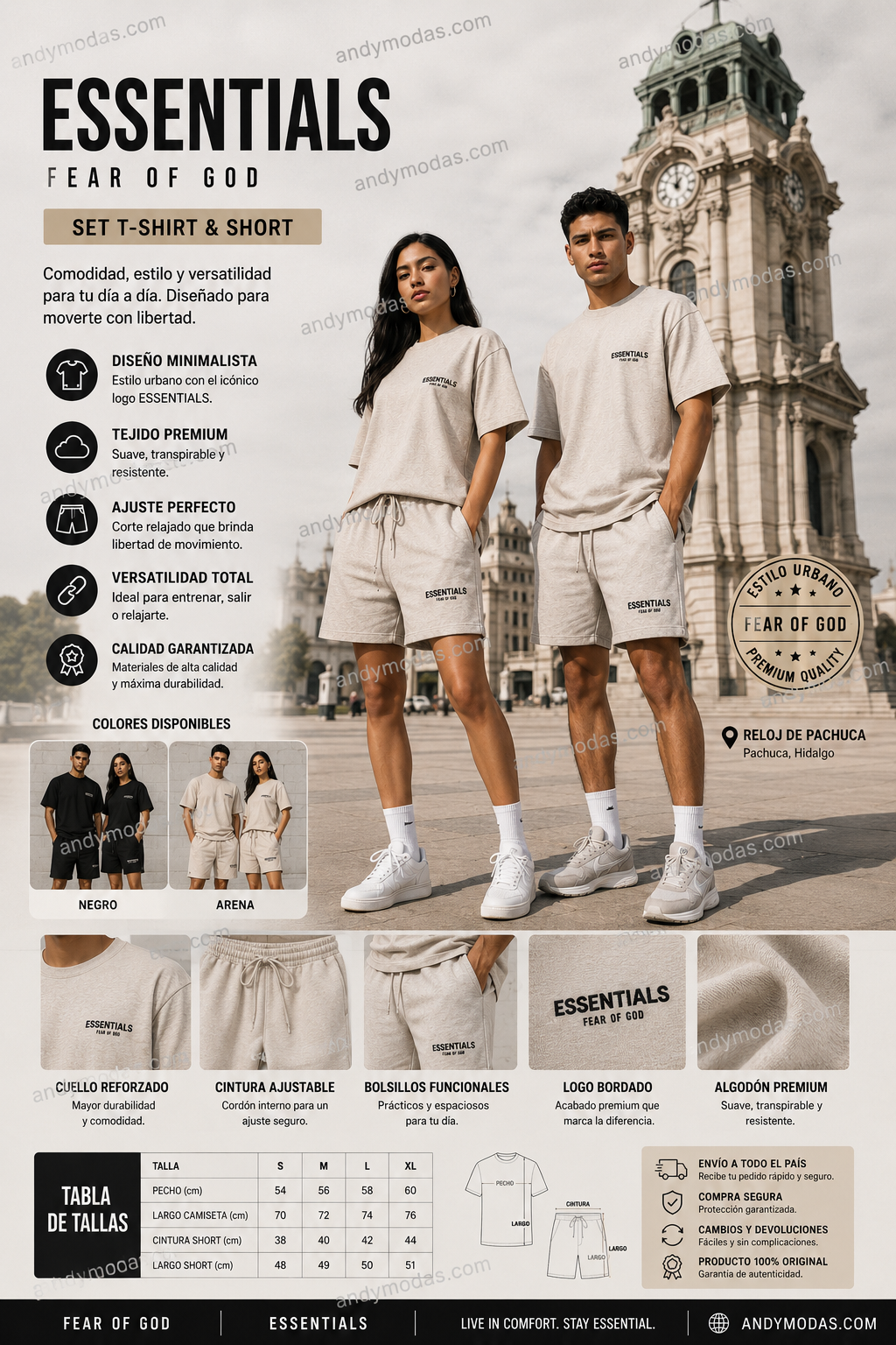 Conjunto Essentials Fear of God