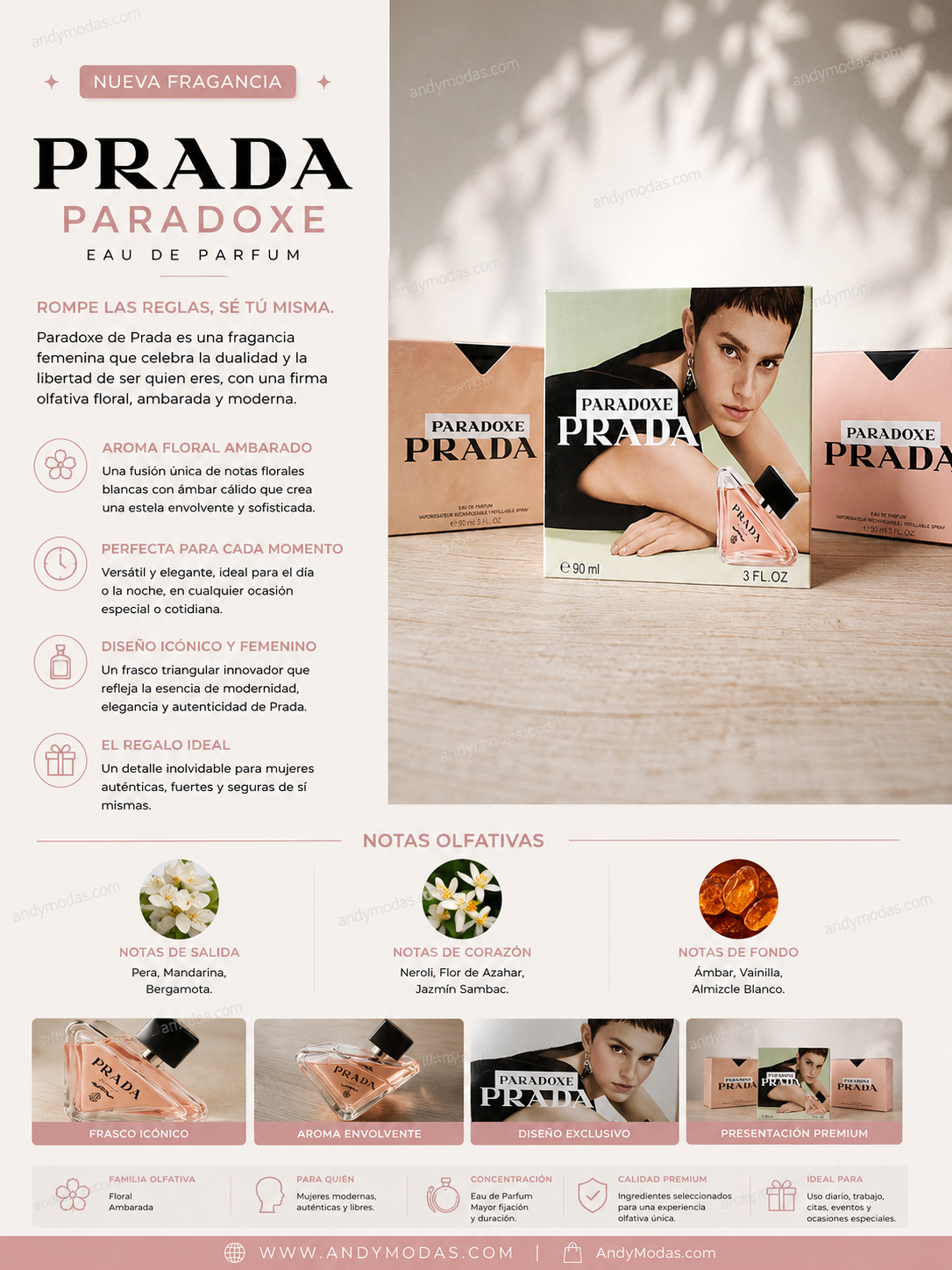 Paradoxe Prada Eau de Parfum 90 ml