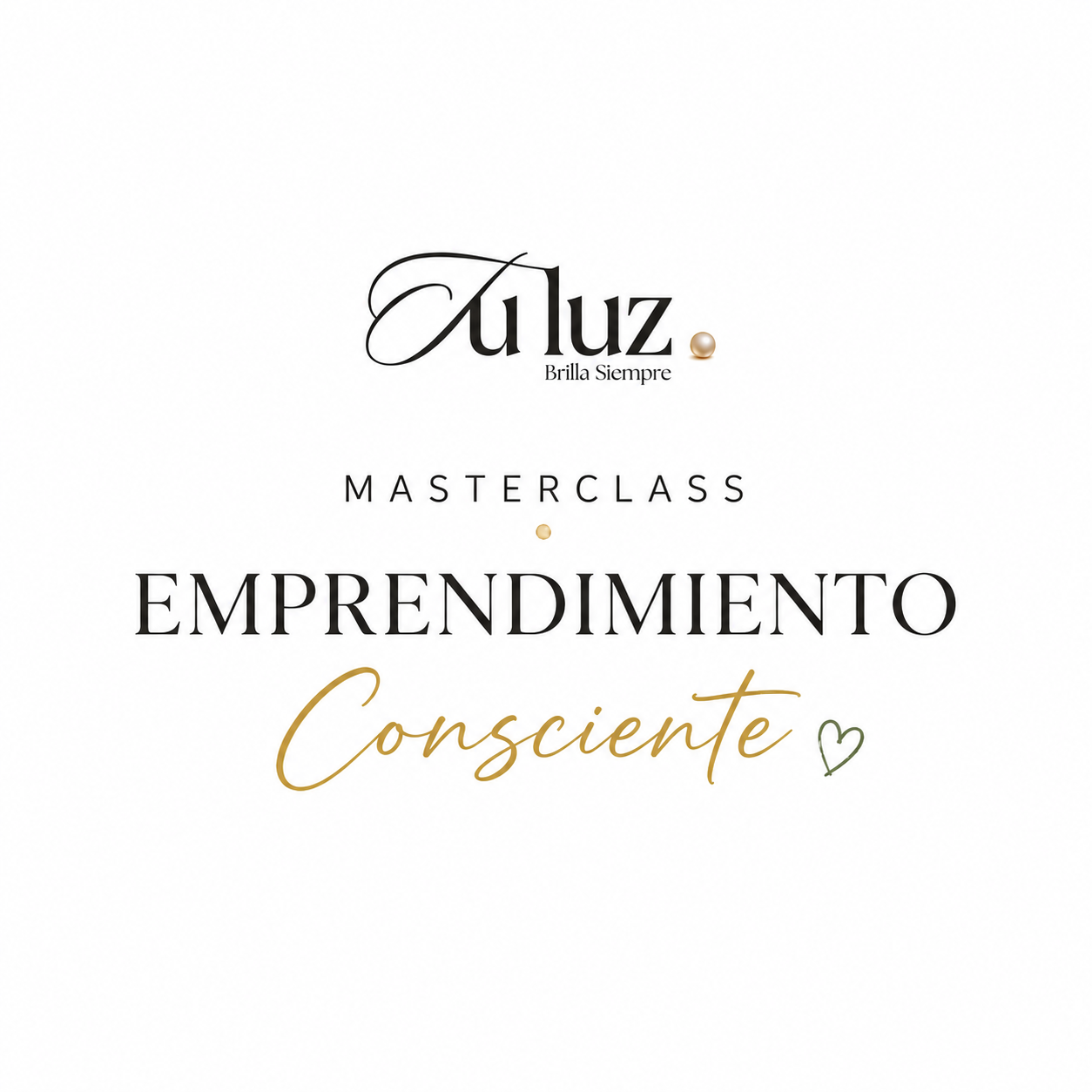 Masterclass Emprendimiento Consciente
