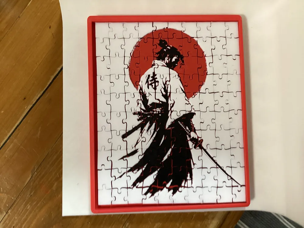 Samurai Jigsaw Puzzle