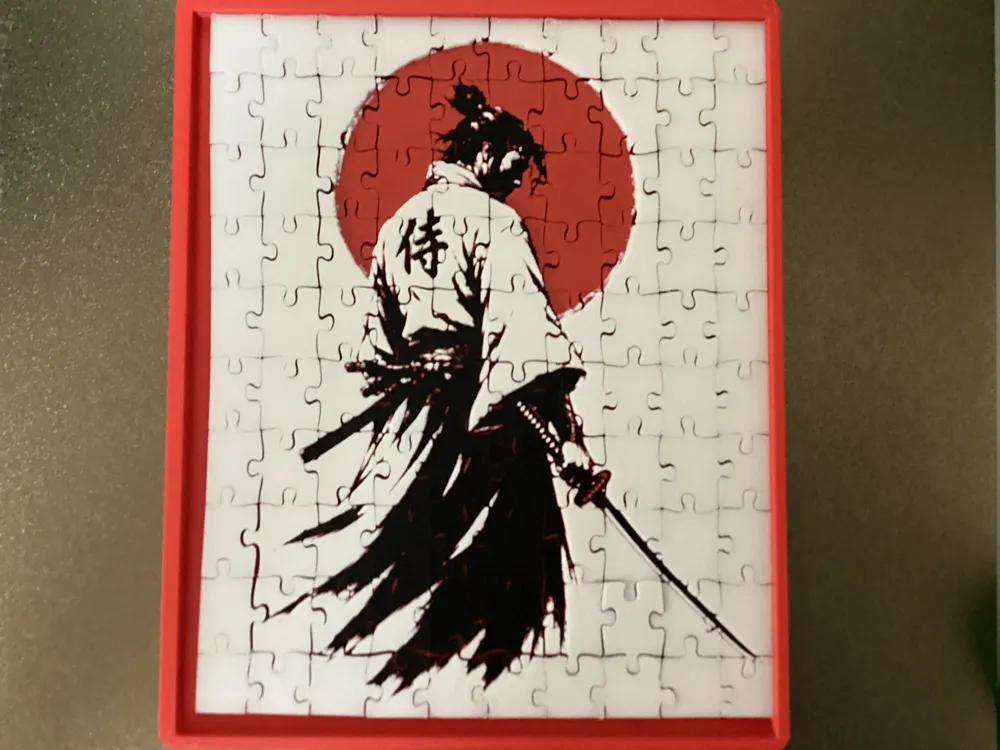 Samurai Jigsaw Puzzle