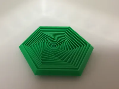 Hexagon Spiral Fidget