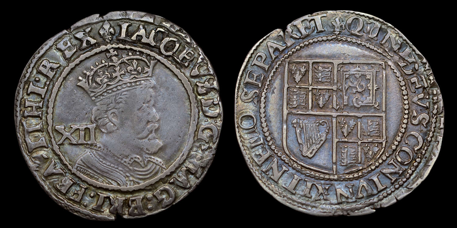 Replica JAMES I SILVER HAMMERED SHILLING
