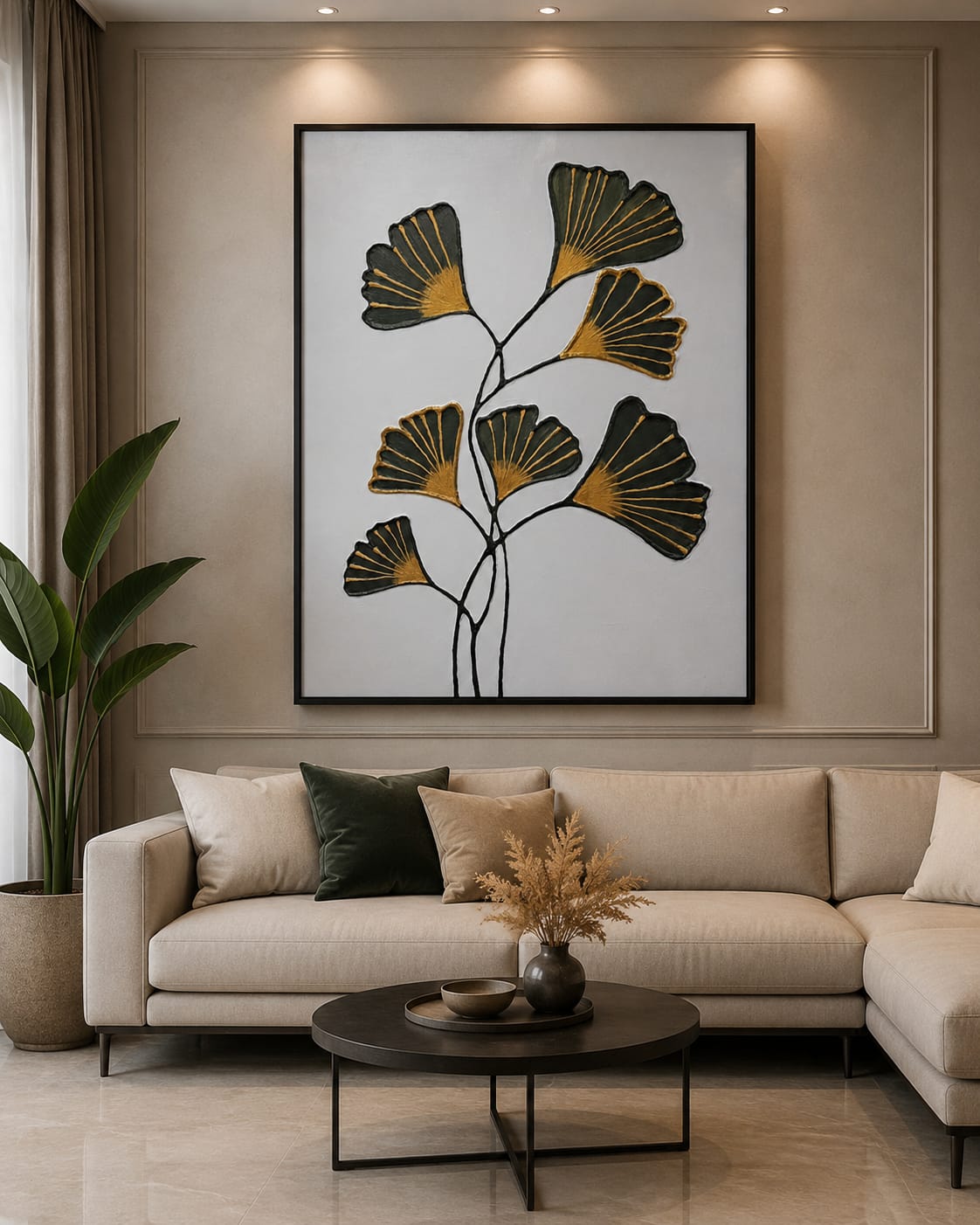 Golden Ginkgo Harmony