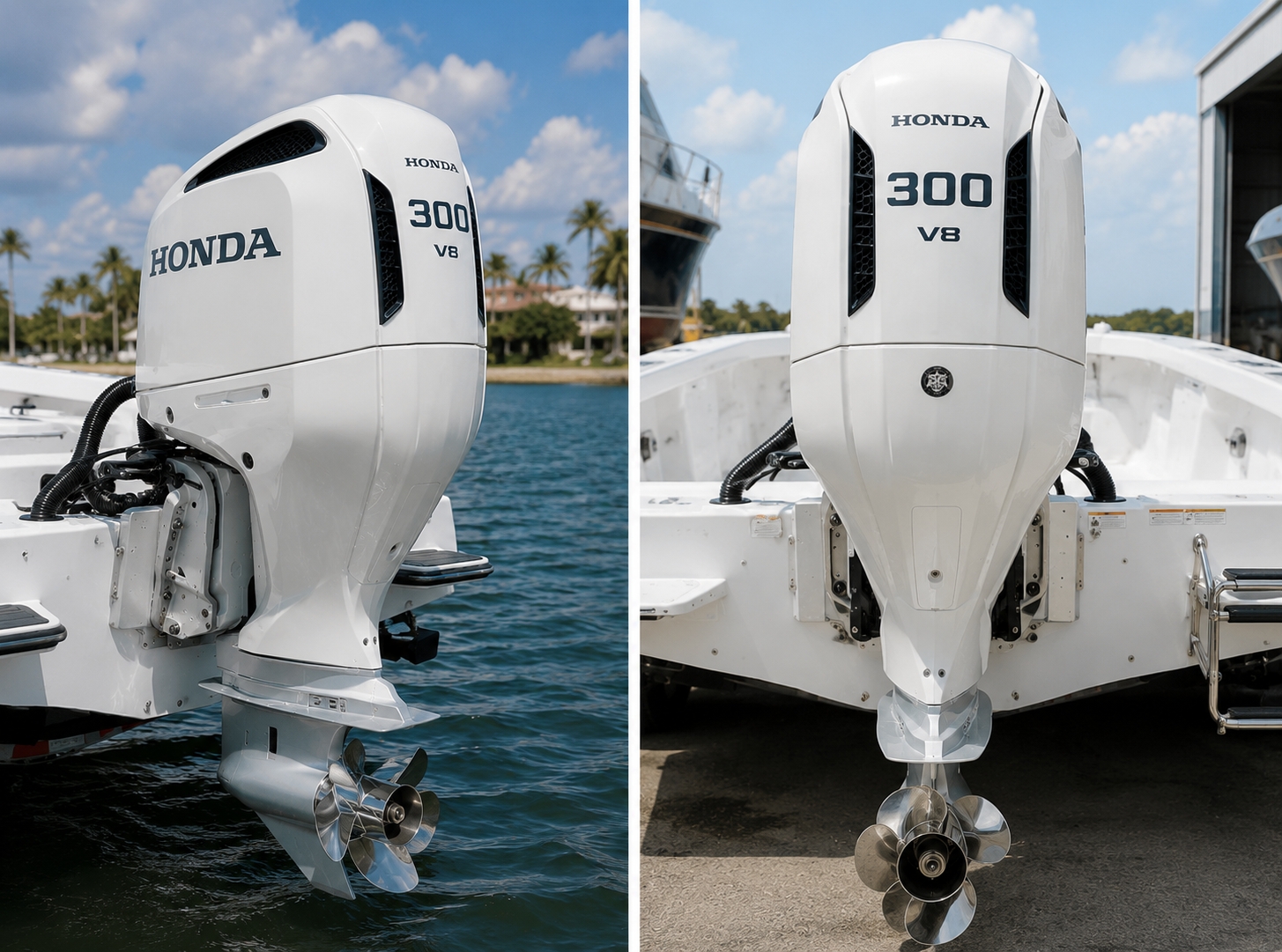 Honda 300HP V8 Outboard Motor