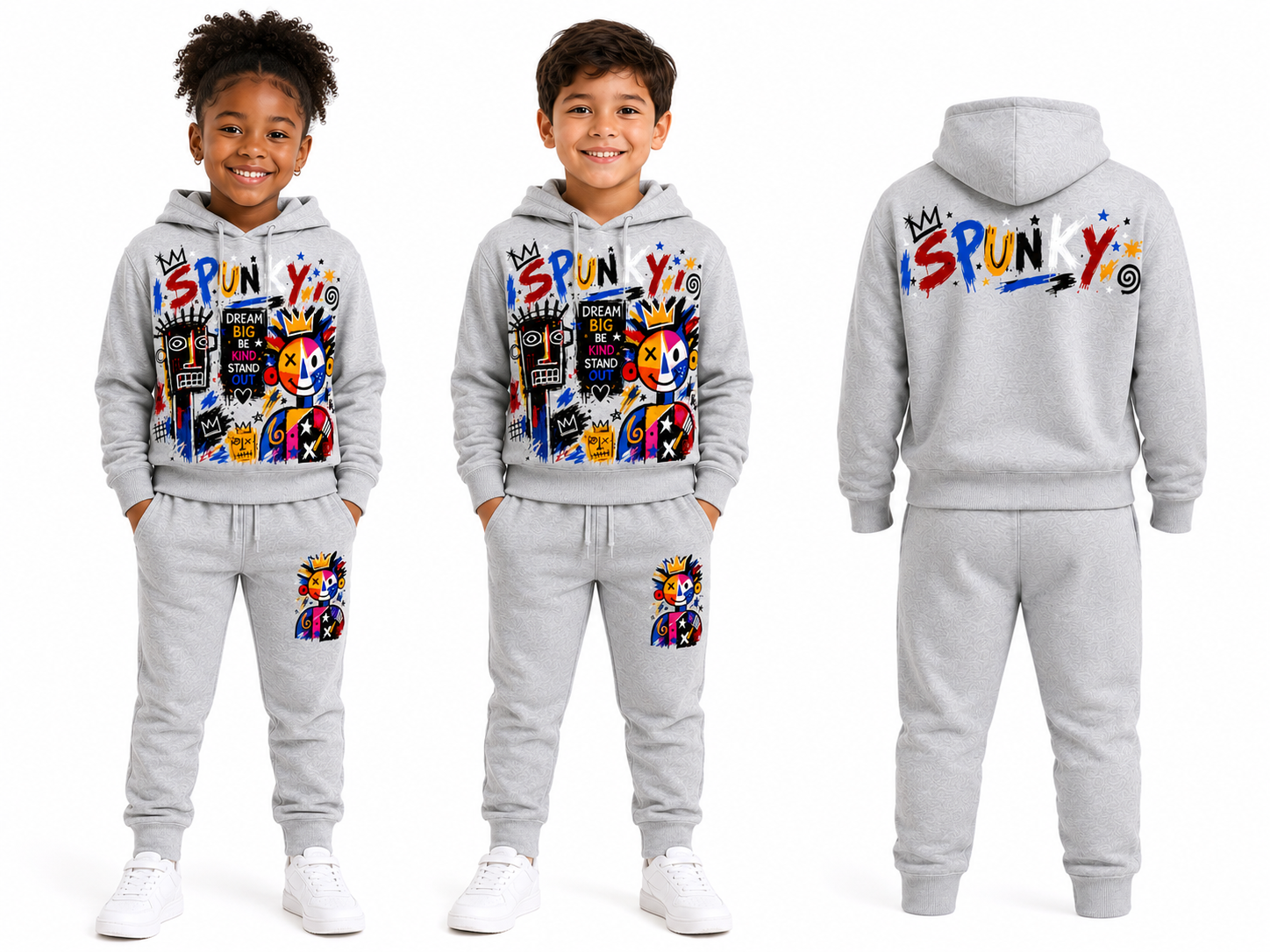 Spunky Kids Hoodie & Jogger Set