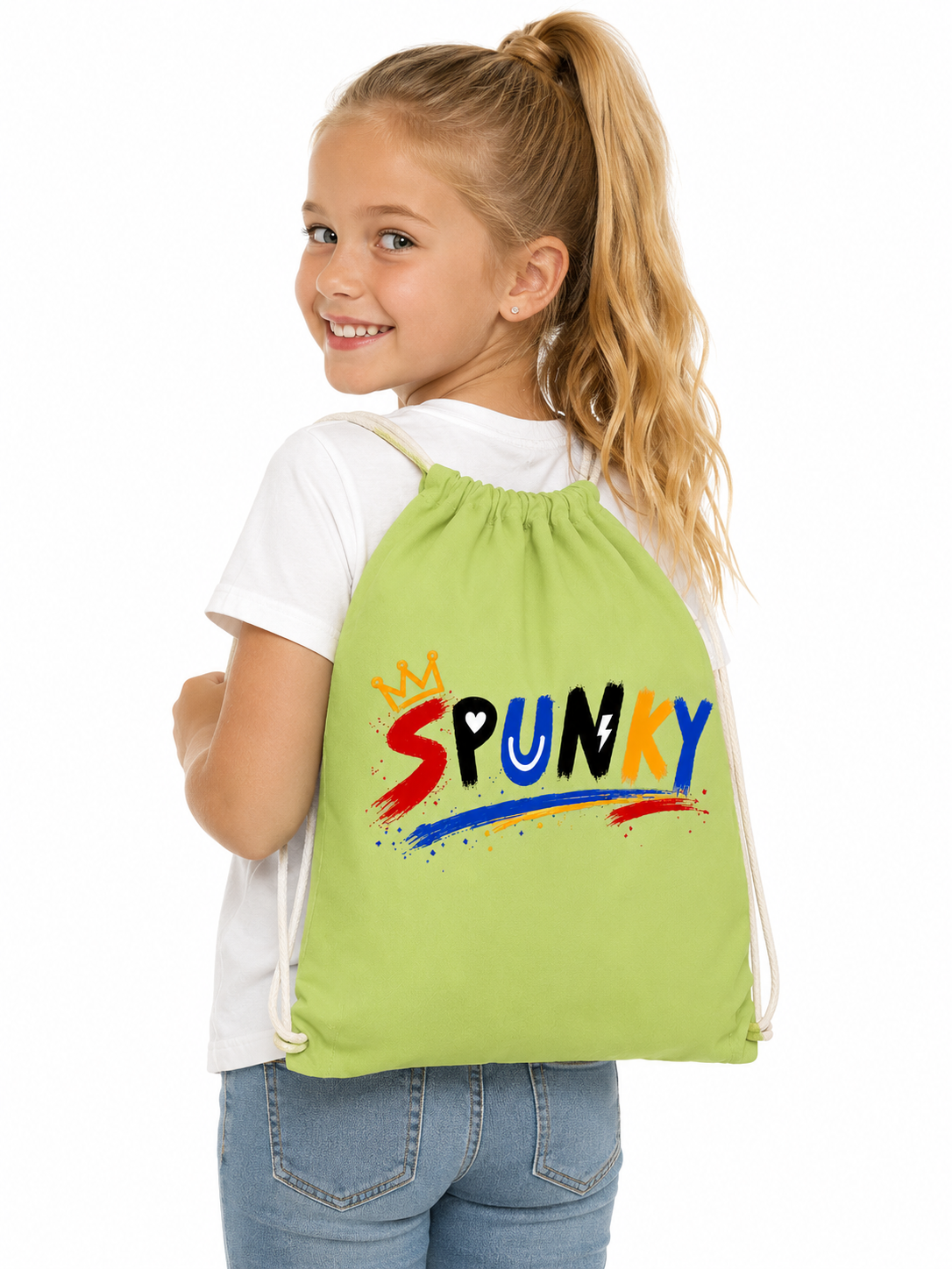 Spunky Drawstring Backpack