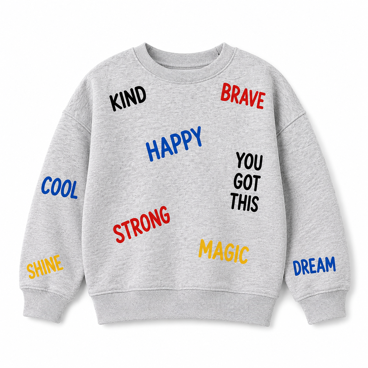 Positive Words Kids' Sweatshirt