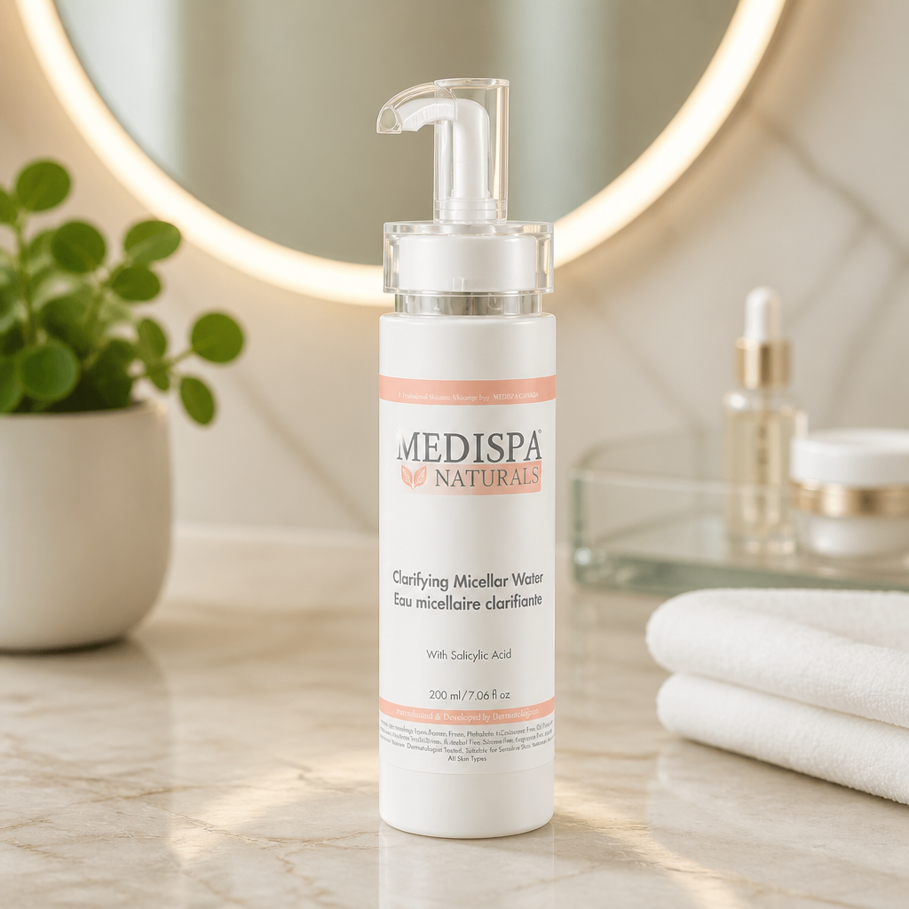 Clarifying Micellar Water 200ml Medispa Naturals
