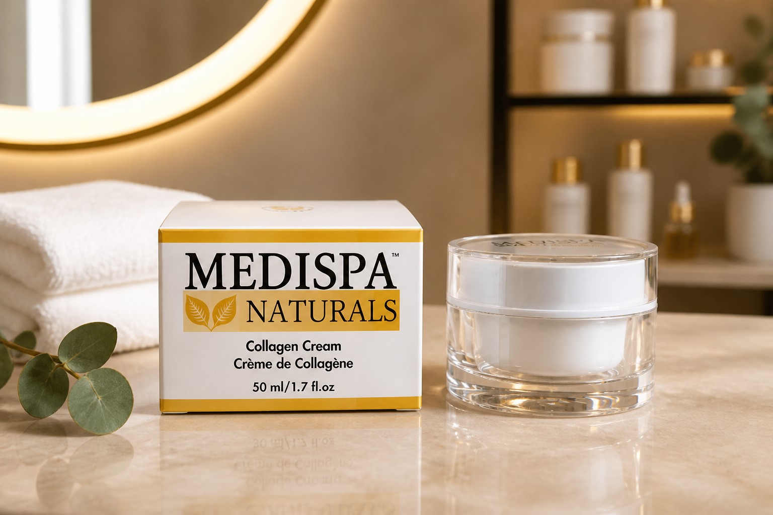 Collagen Cream 50ml Medispa Naturals