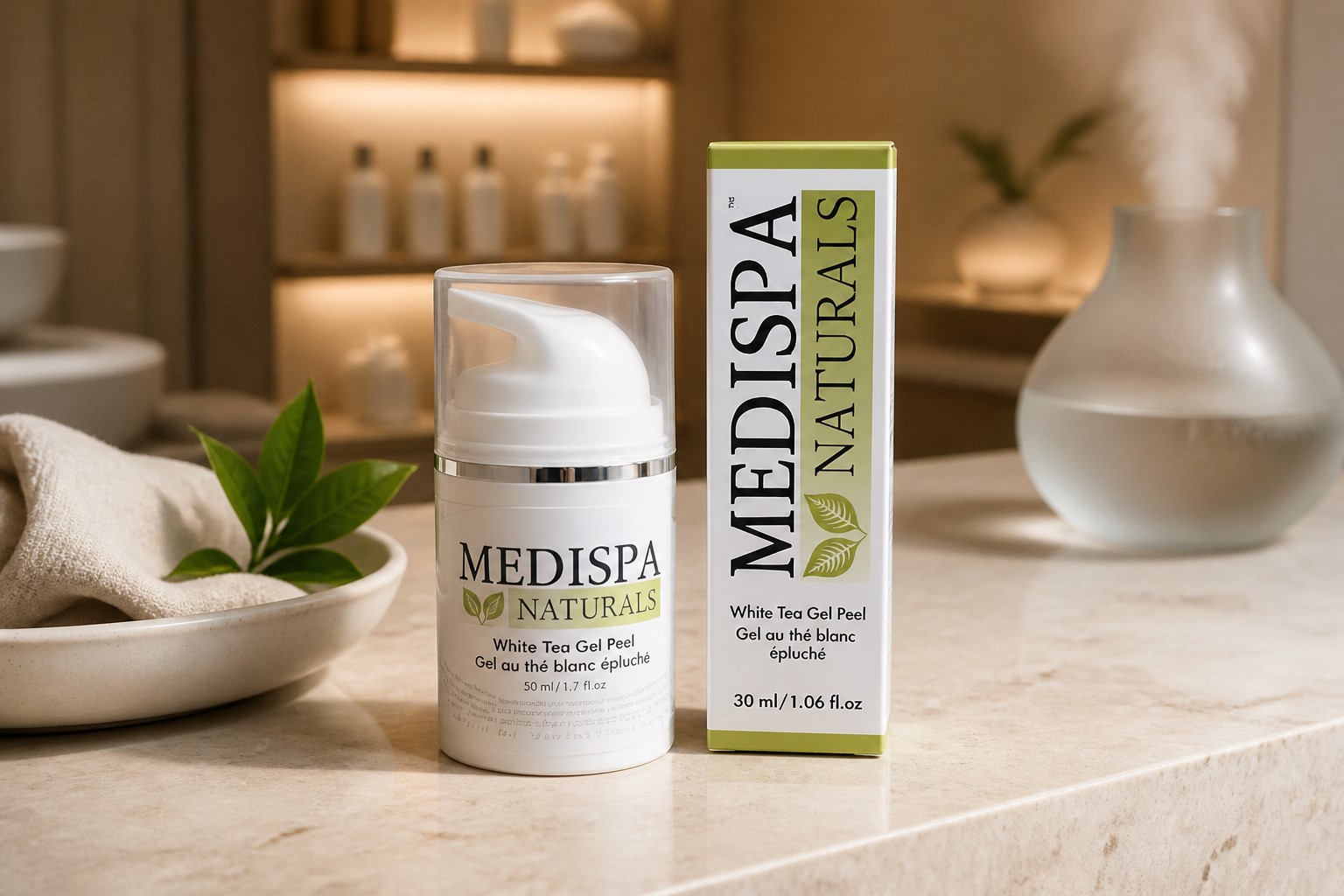 White Tea Gel Peel 30ml Medispa Naturals 