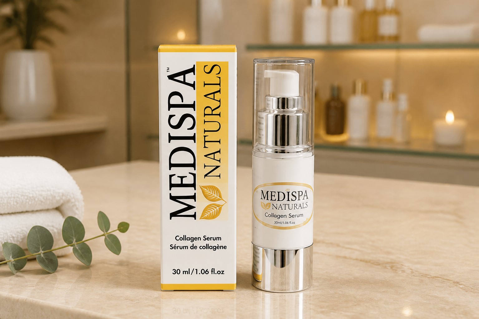 Collagen Serum 30ml Medispa Naturals