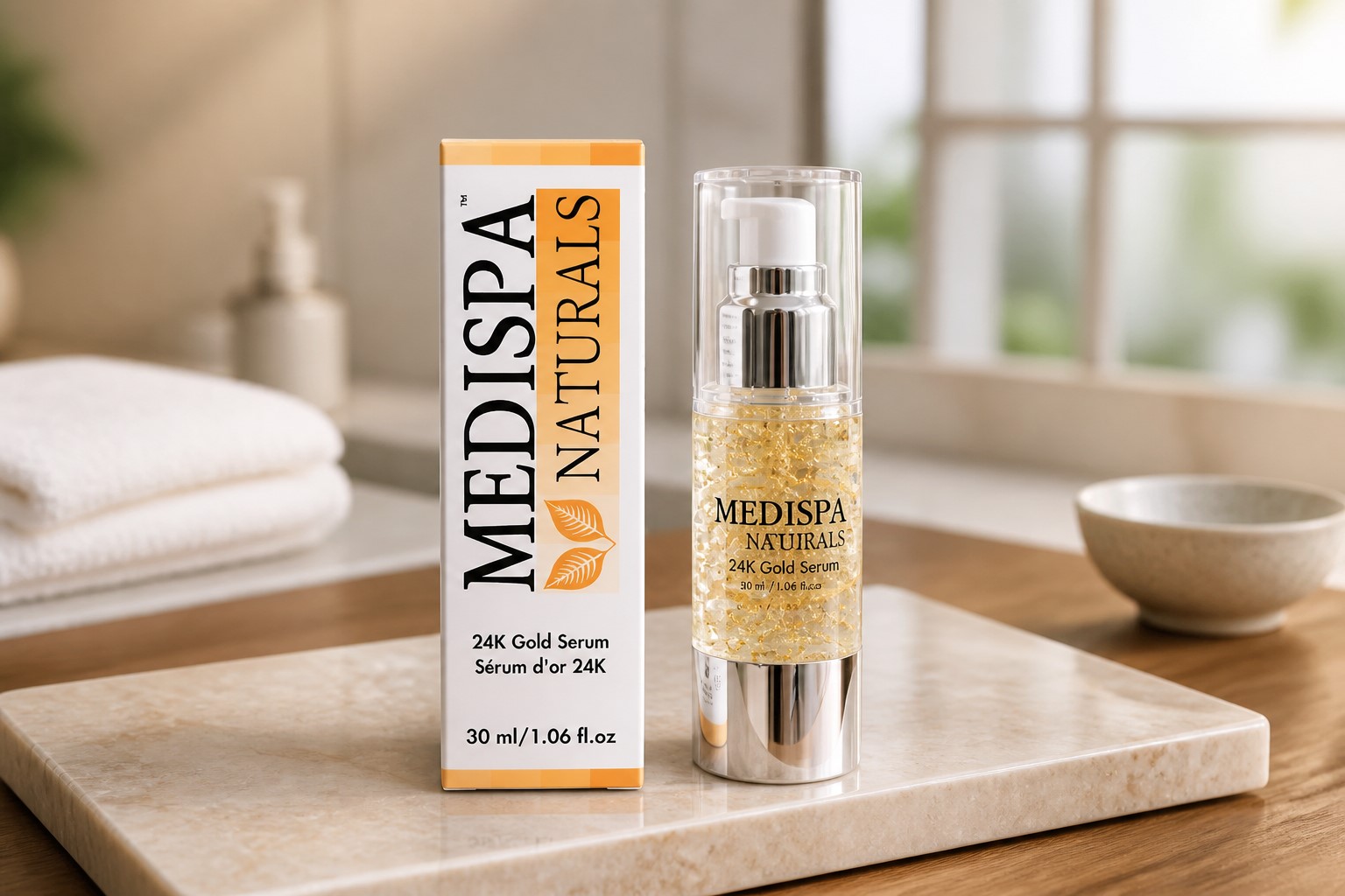 24 K Gold Serum 30ml Medispa Naturals