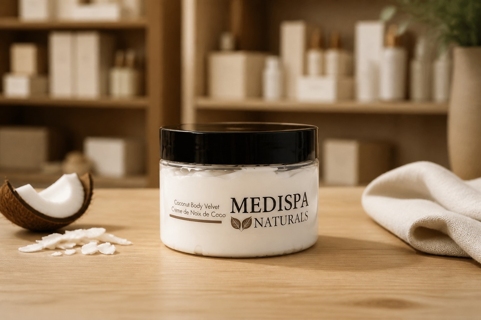 Coconut Body Velvet 240ml Medispa Naturals