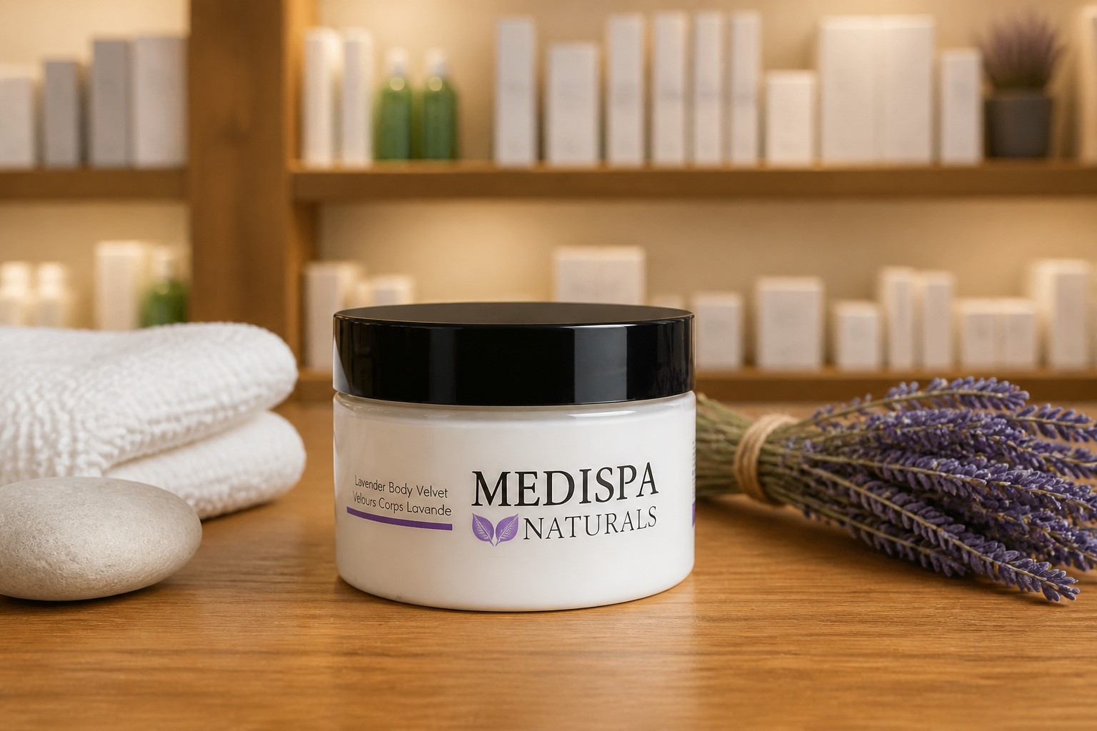 Lavender Body Velvet 240ml Medispa Naturals