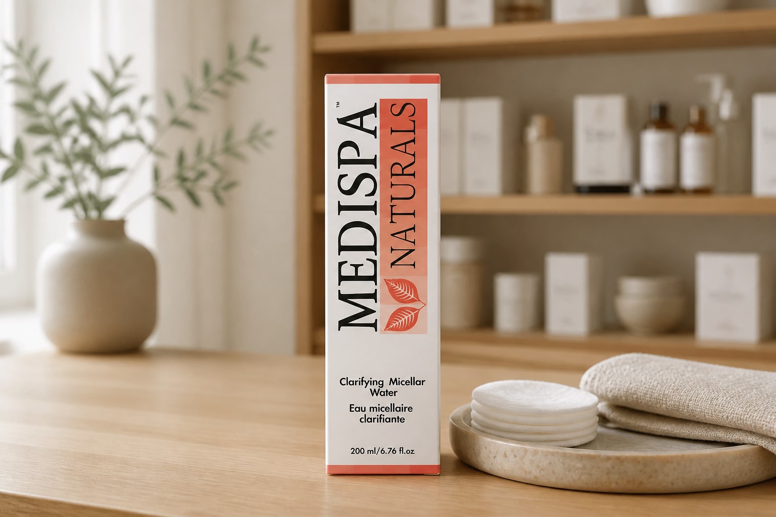 Clarifying Micellar Water 200ml Medispa Naturals