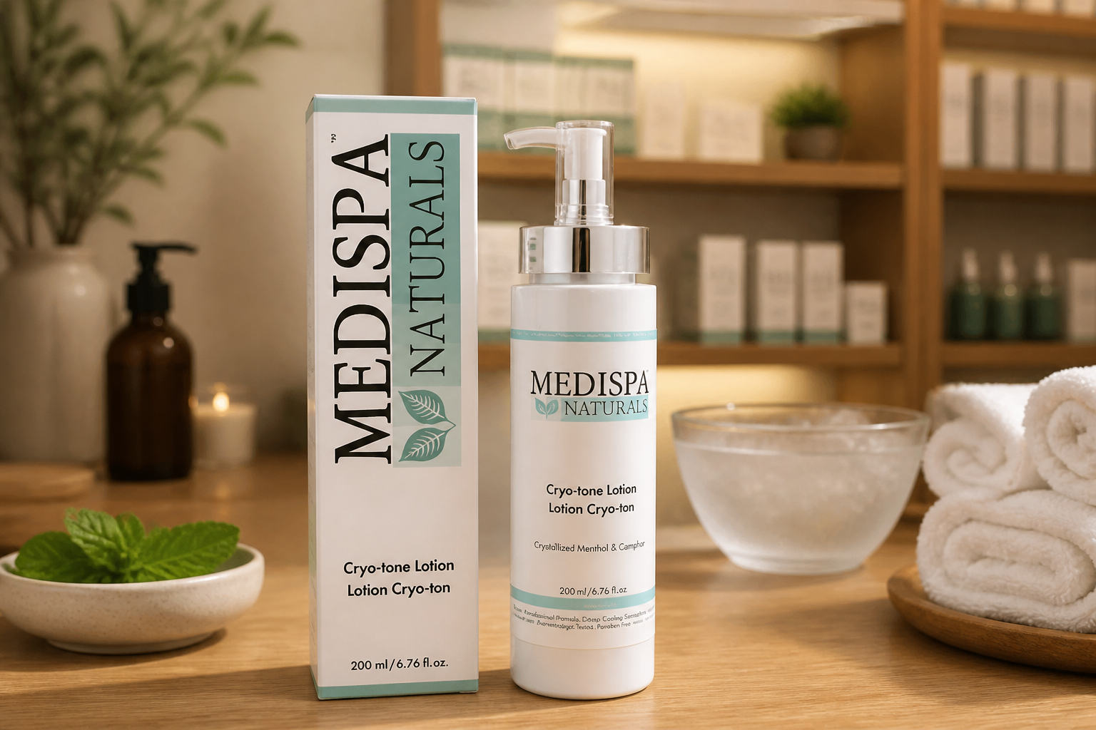 Cryo-tone Lotion 200ml Medispa Naturals