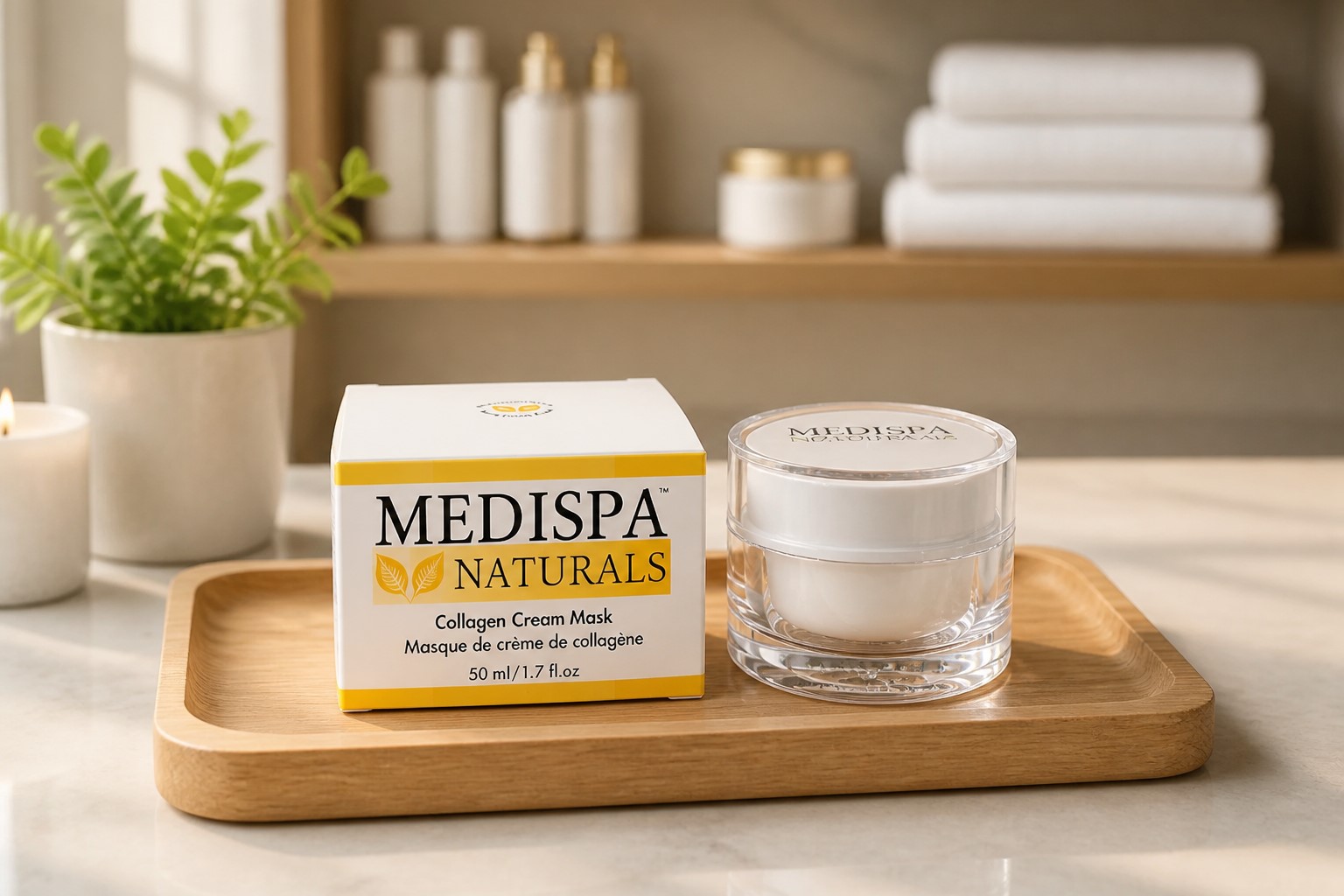 Collagen Cream Mask 50ml Medispa Naturals
