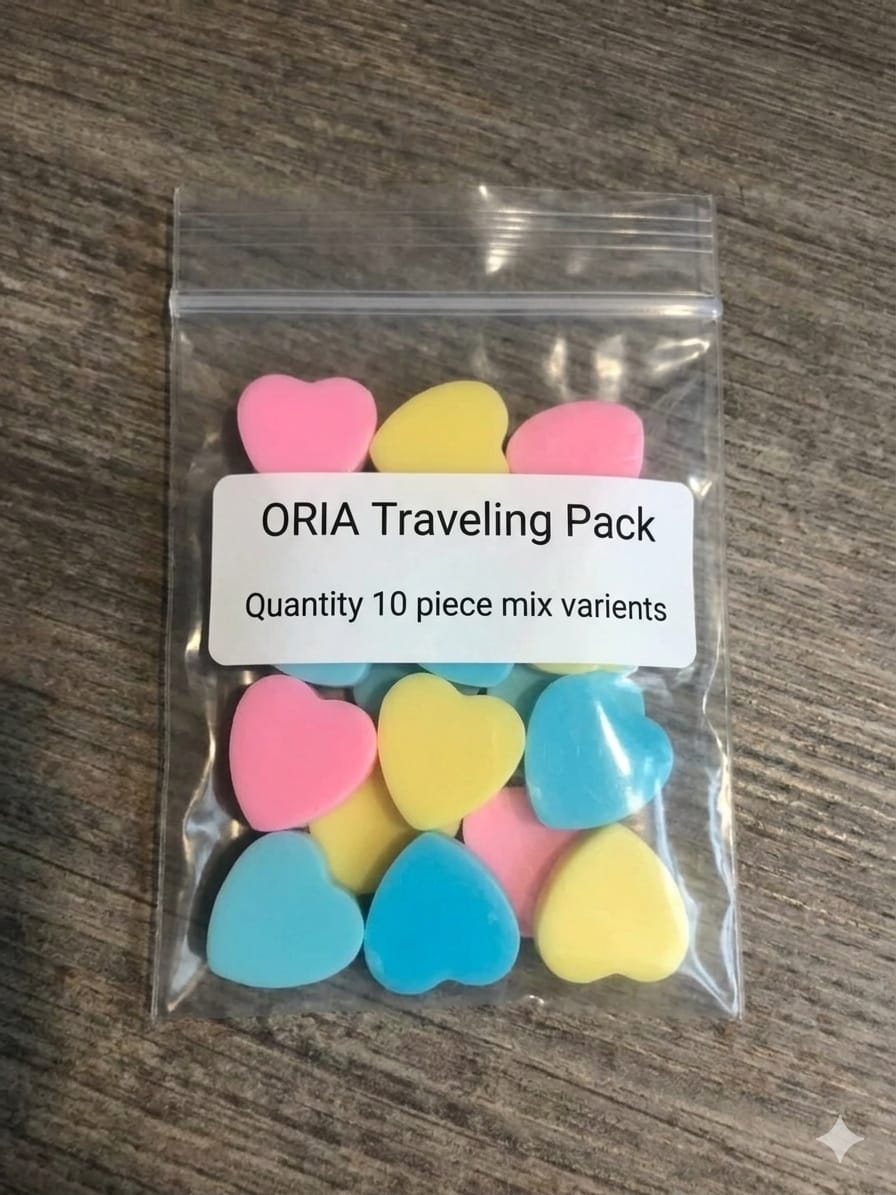 ORIA Traveling Soap Pack