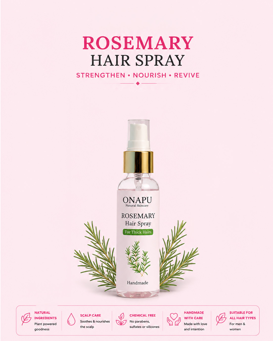 Rosemary Hair Spray