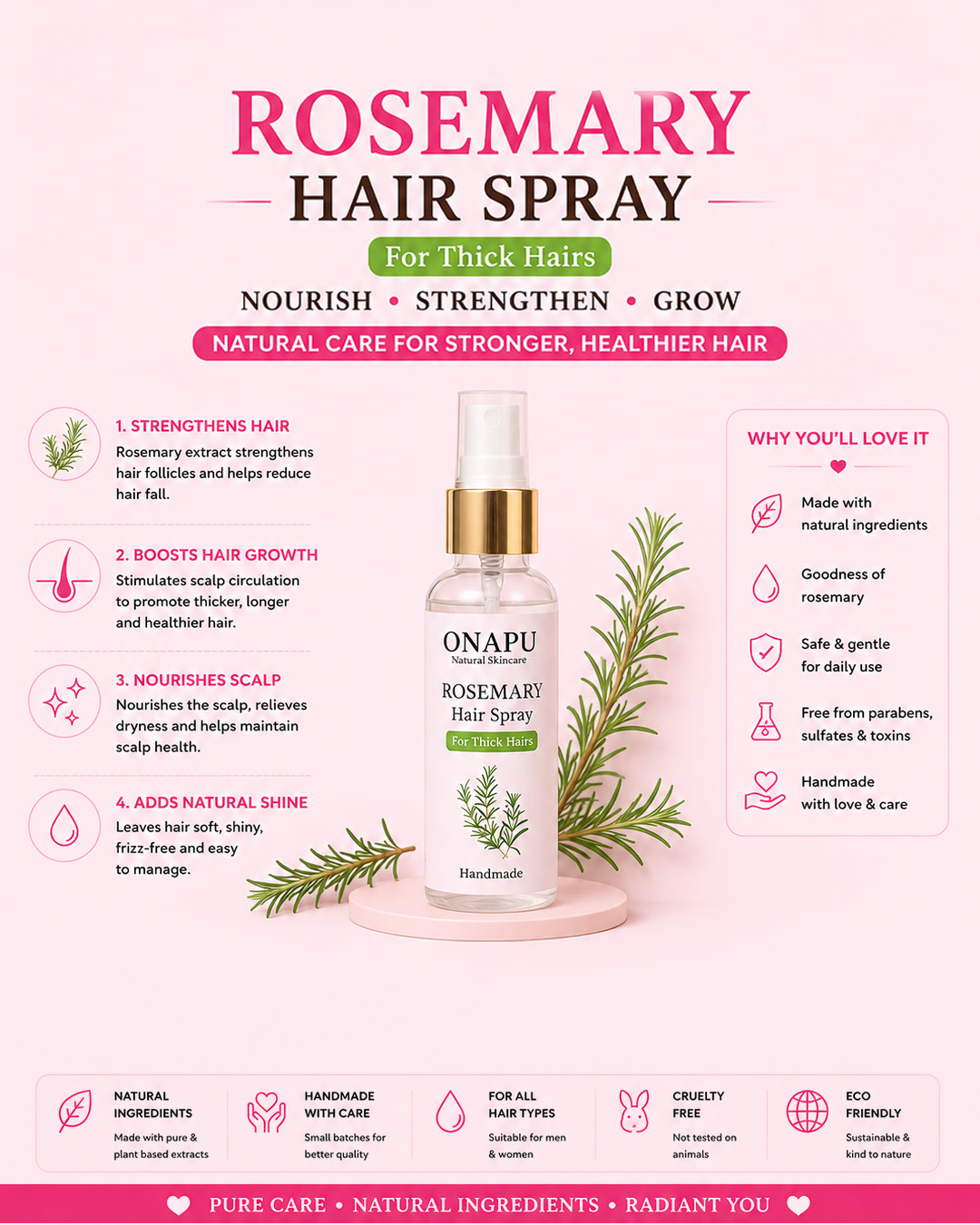 Rosemary Hair Spray