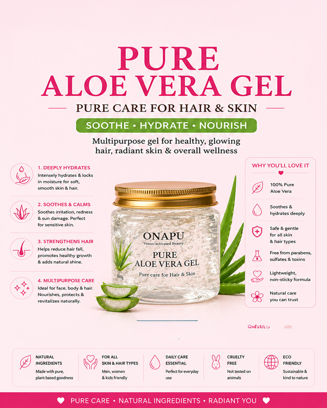 Pure Aloe Vera Gel