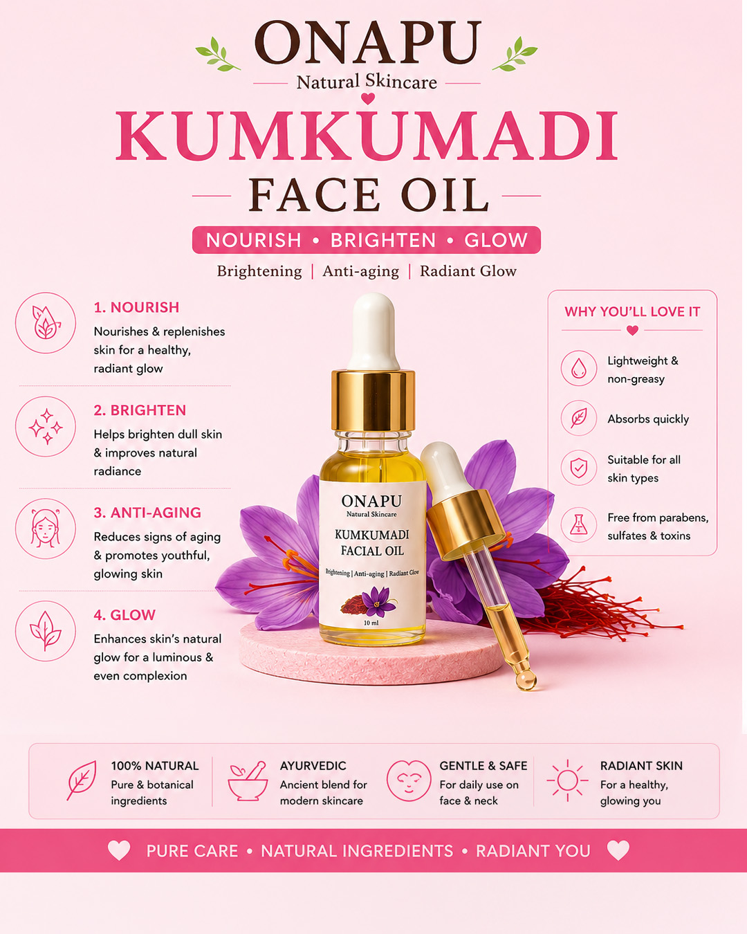 Kumkumadi Face Oil