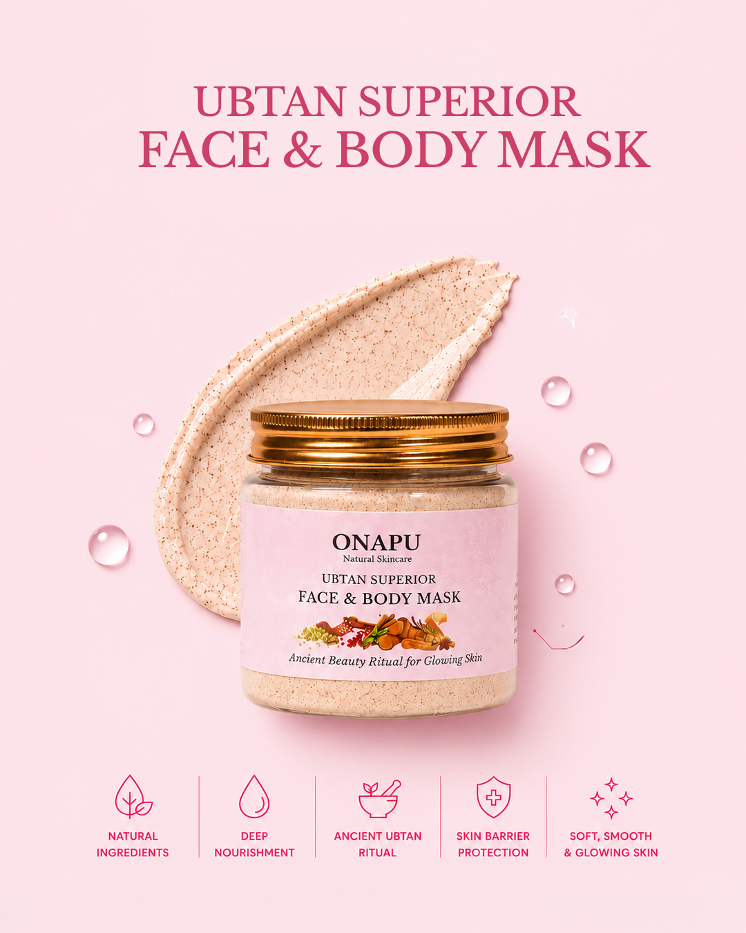 Ubtan Superior Face & Body Mask