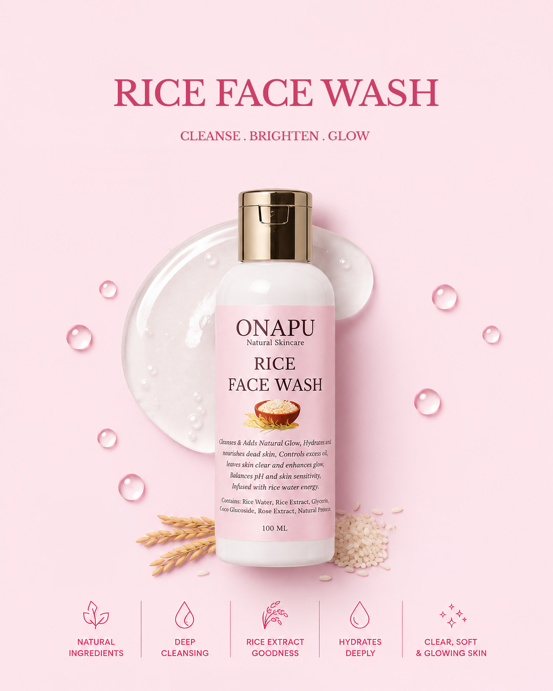 ONAPU Rice Face Wash