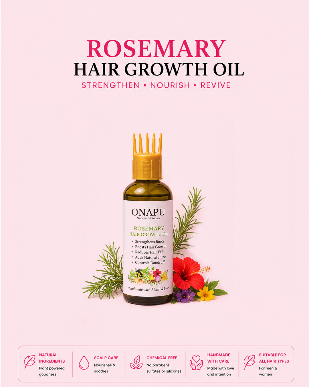 Rosemary Hair Growth Oil