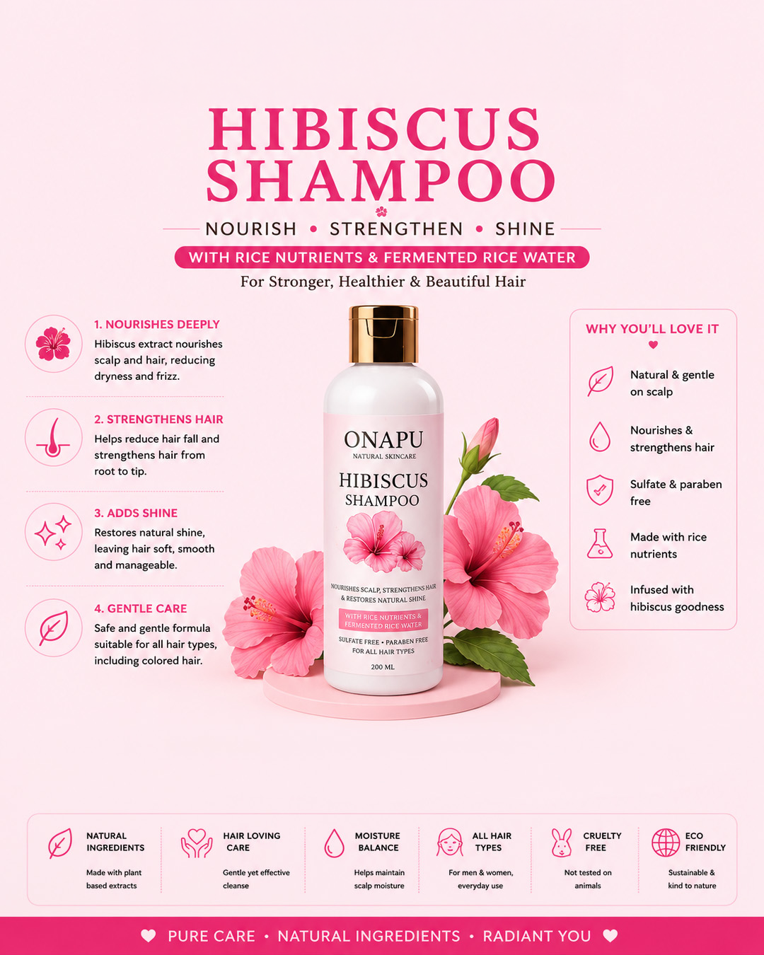 Hibiscus Shampoo