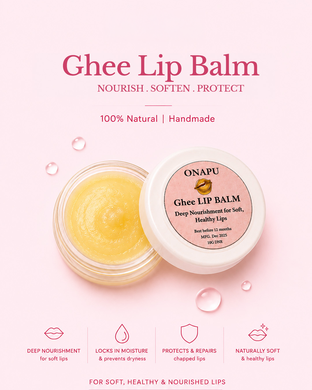 Ghee Lip Balm