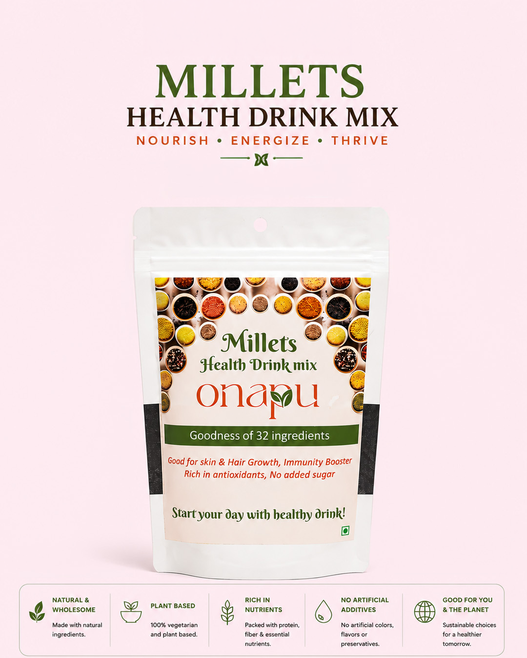 Millets Health Drink Mix