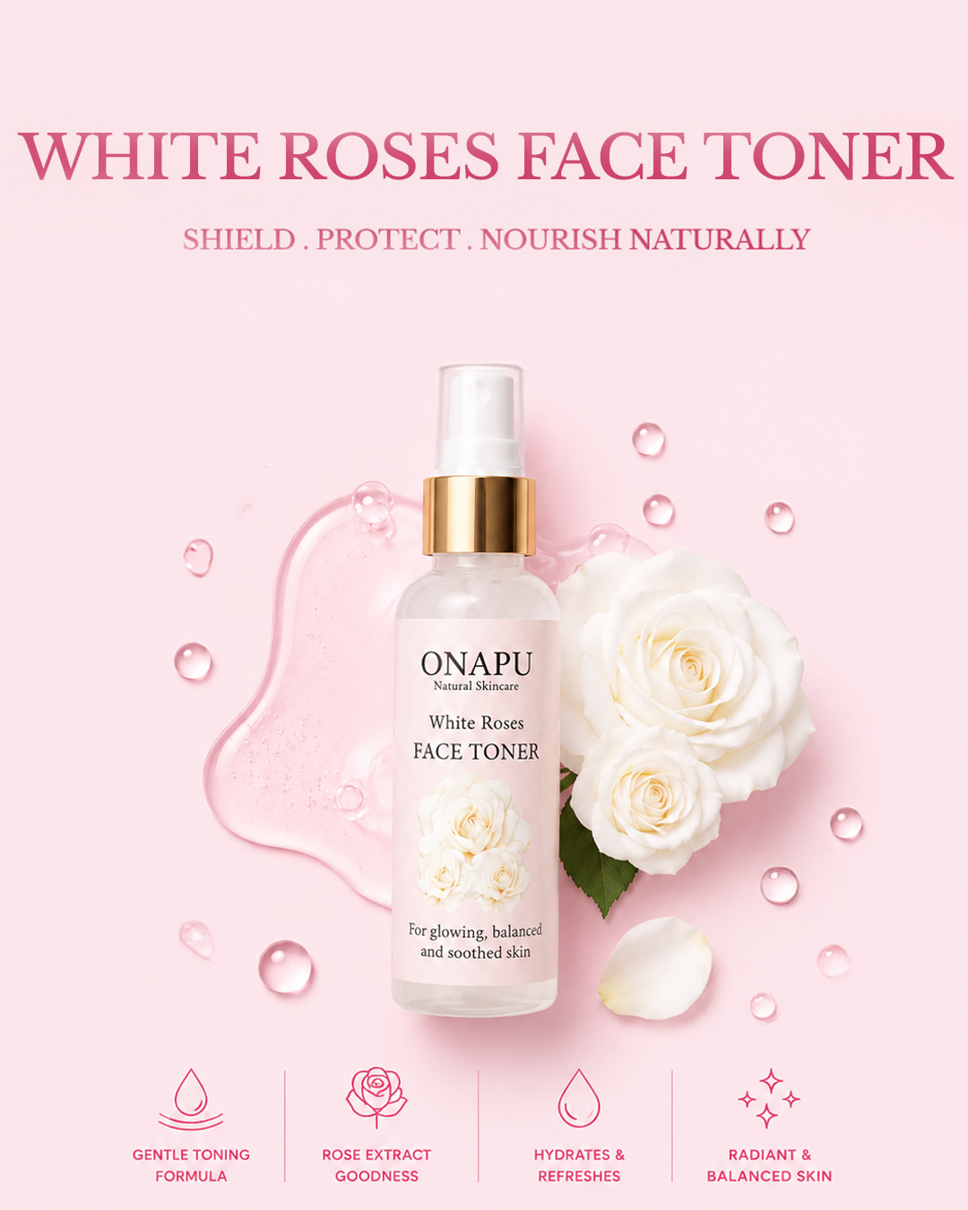 White Roses Face Toner