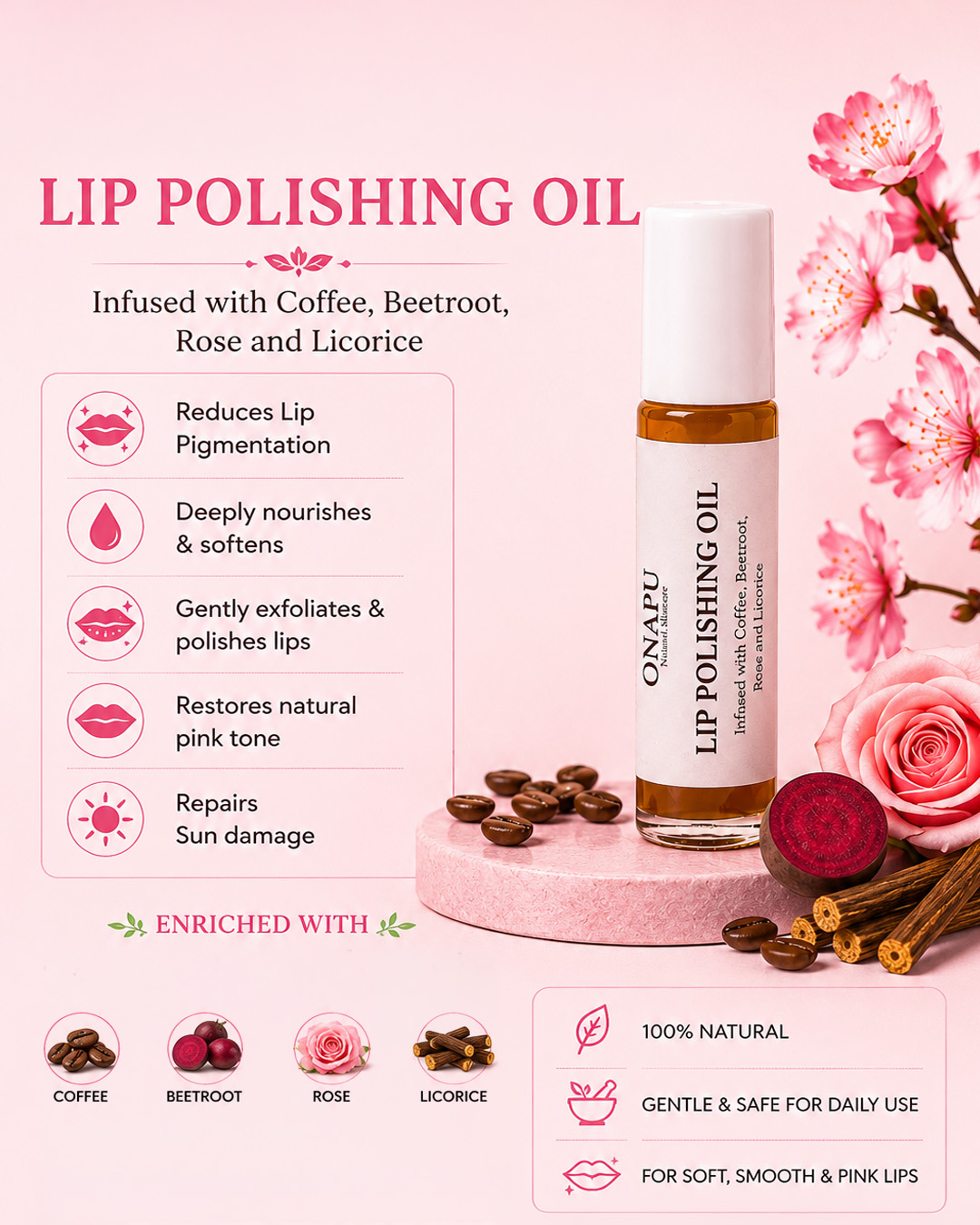 Lip Polishing Oil