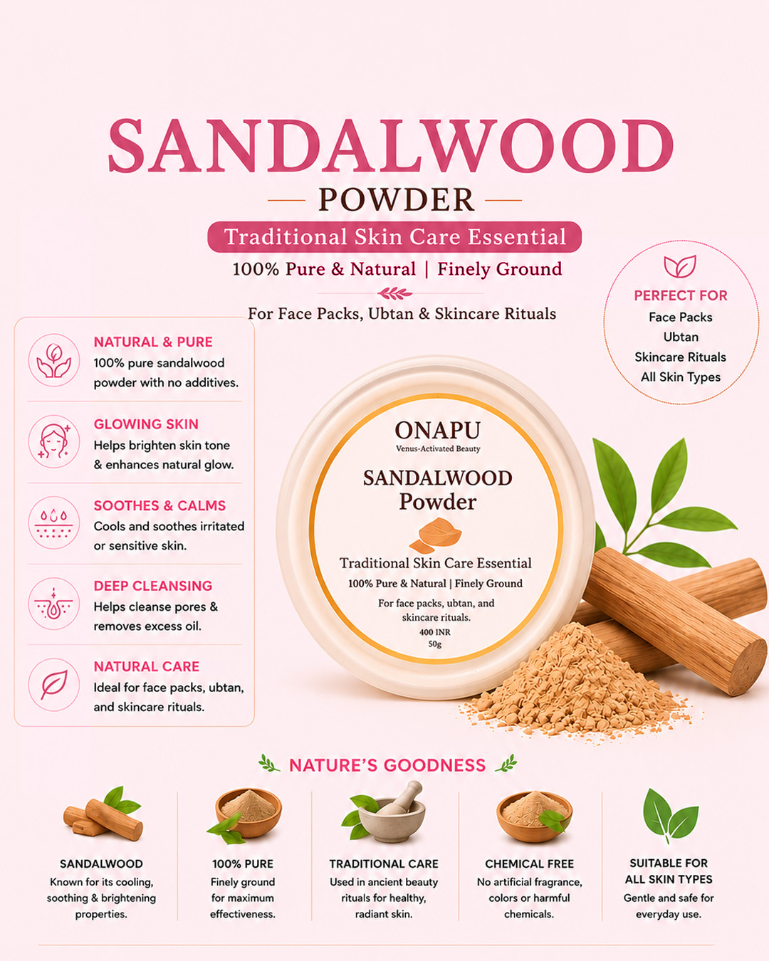 Sandalwood Powder