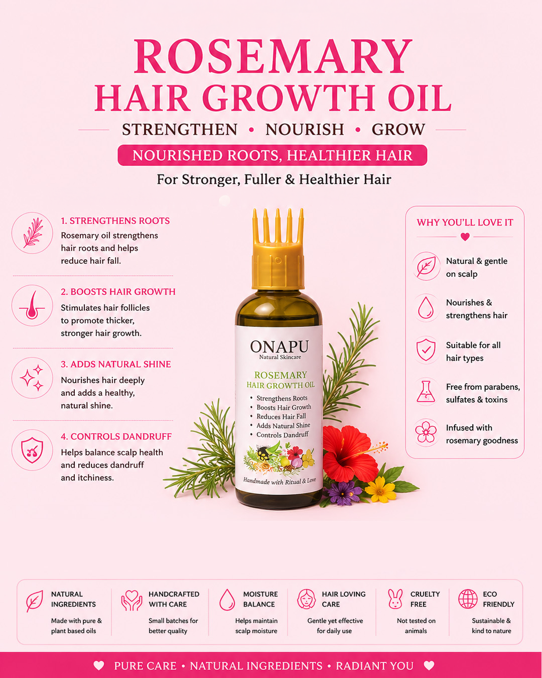 Rosemary Hair Growth Oil