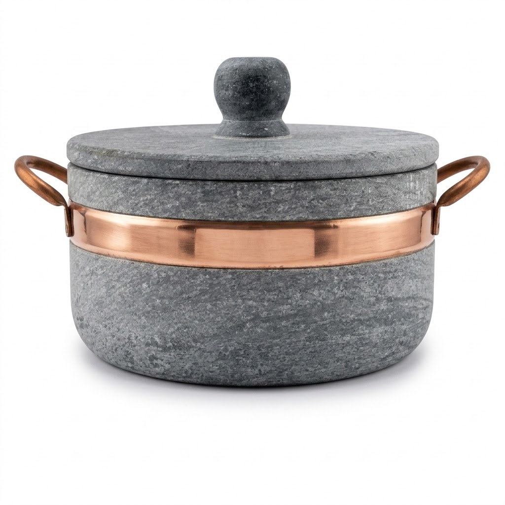 Stoneware Casserole Pot