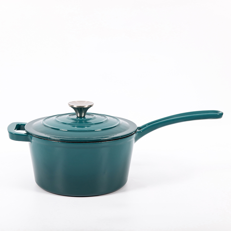 Enamel Cast Iron Saucepan