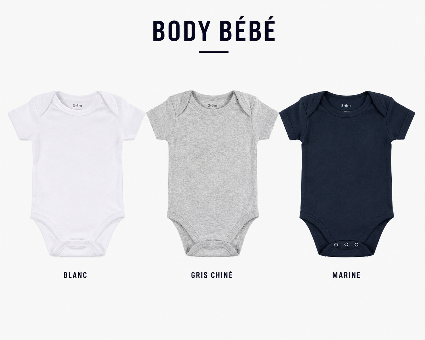 Body Bébé Coton