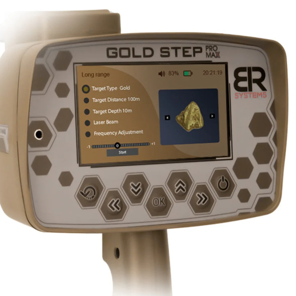 BR SYSTEMS Gold Step Pro Max Long Range Gold Detector