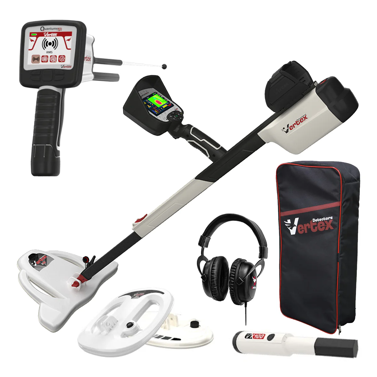 Vertex Quantum VX900 Metal Detector Pro Pack